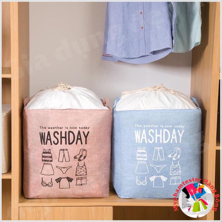 Túi đựng chăn màn, quần áo đa năng washday có thể gấp gọn