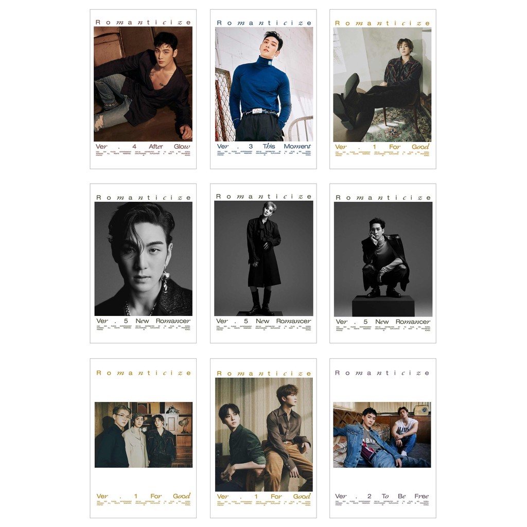 Lomo Card 27 Ảnh NUEST - Romanticize Teaser Photos