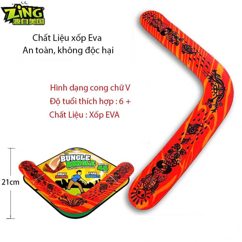 Boomerang Chữ V Chất Liệu Xốp EVA Chất Lượng Cao
