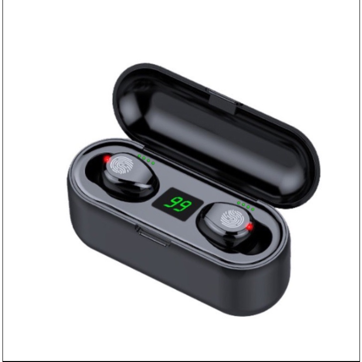 TAI NGHE Bluetooth Amoi F9 Kiêm xạc dự phòng-Pin trâu