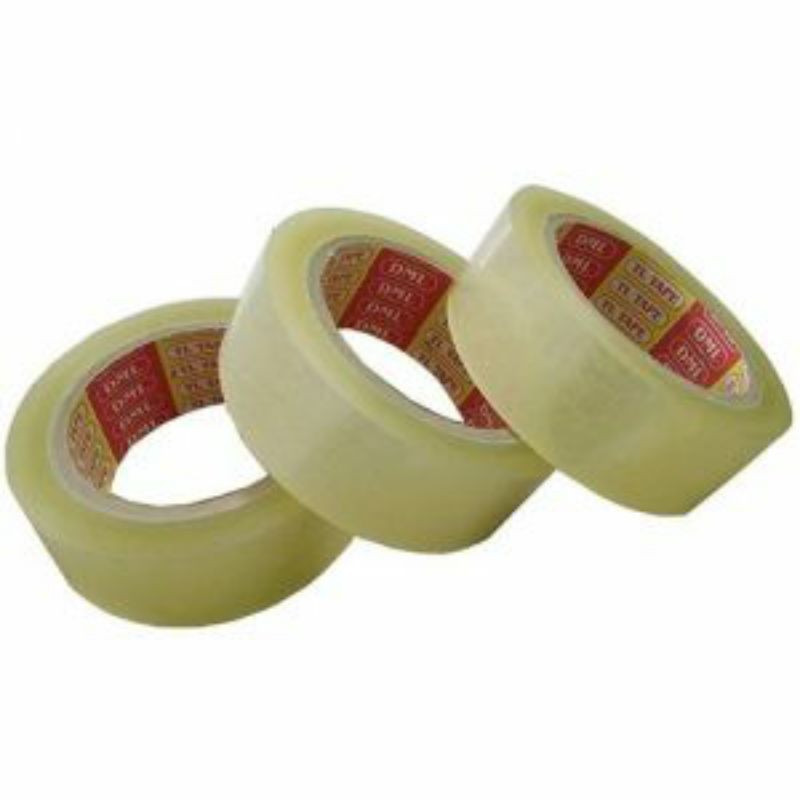 BĂNG KEO TRONG NYLON DÁN THÙNG 4,8cm*91,44m(100ya) 180g