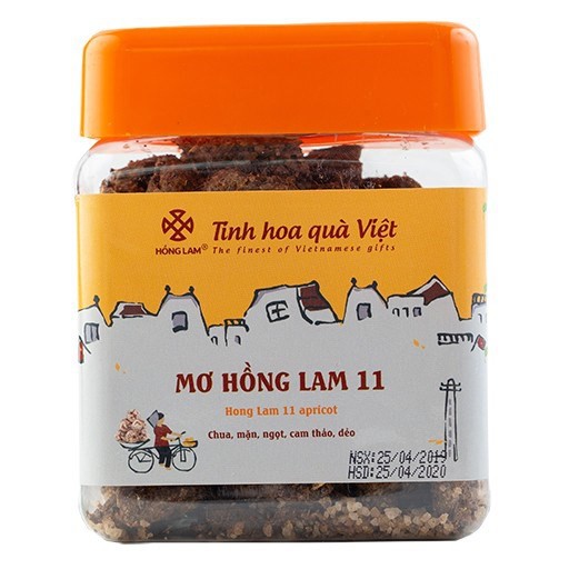 Ô Mai (Xí Muội) Mơ Hồng Lam 11 - Vị Chua Mặn Ngọt Cam Thảo - Hộp (200g,300g,500g)