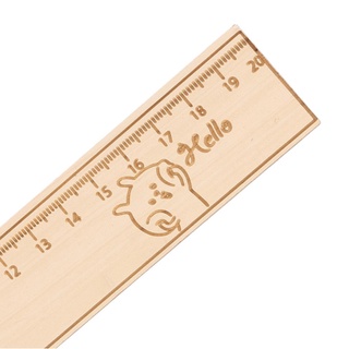 thước kẻ gỗ 20cm