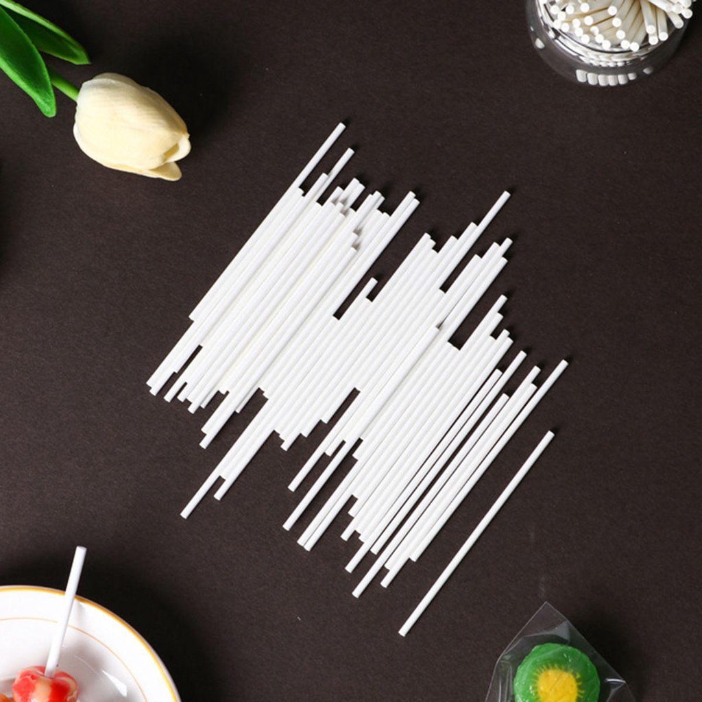 Que Kẹo Mút DIY Màu Trắng Để Làm Kẹo Mút
