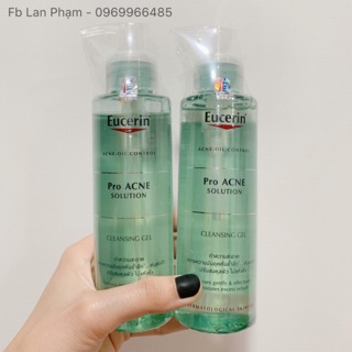 SỮA RỬA MẶT dành cho DA NHỜN MỤN EUCERIN - Cleansing Gel