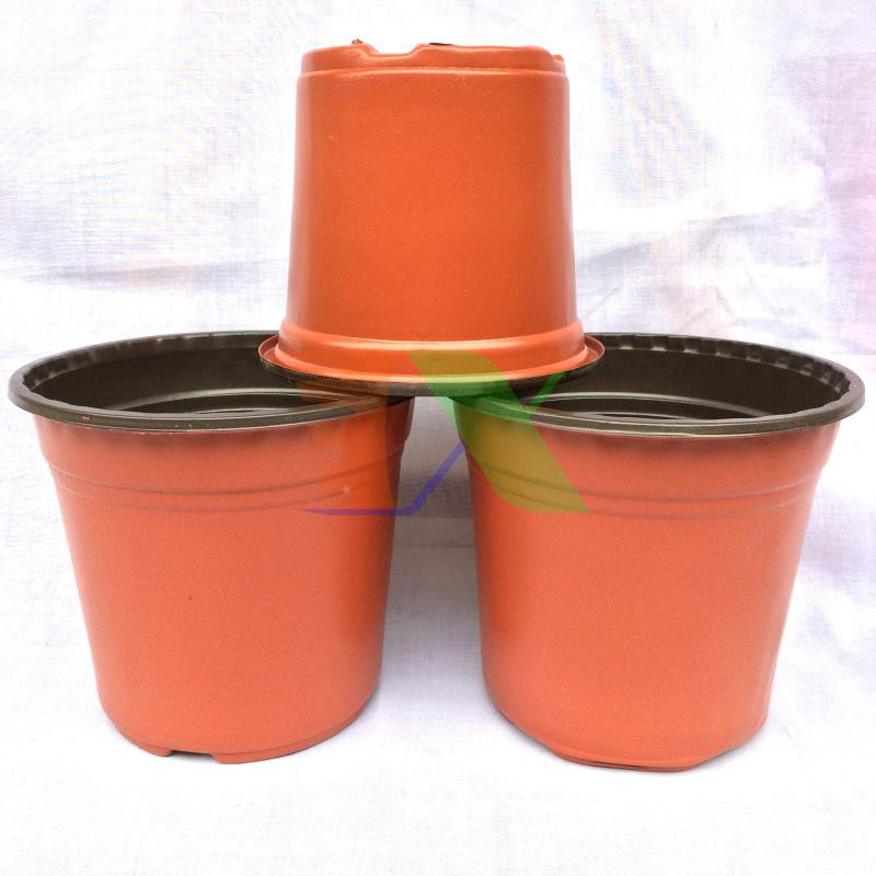 Chậu nhựa trồng cây CHM-15, Chậu nhựa ươm cây (Đường kính 15cm)