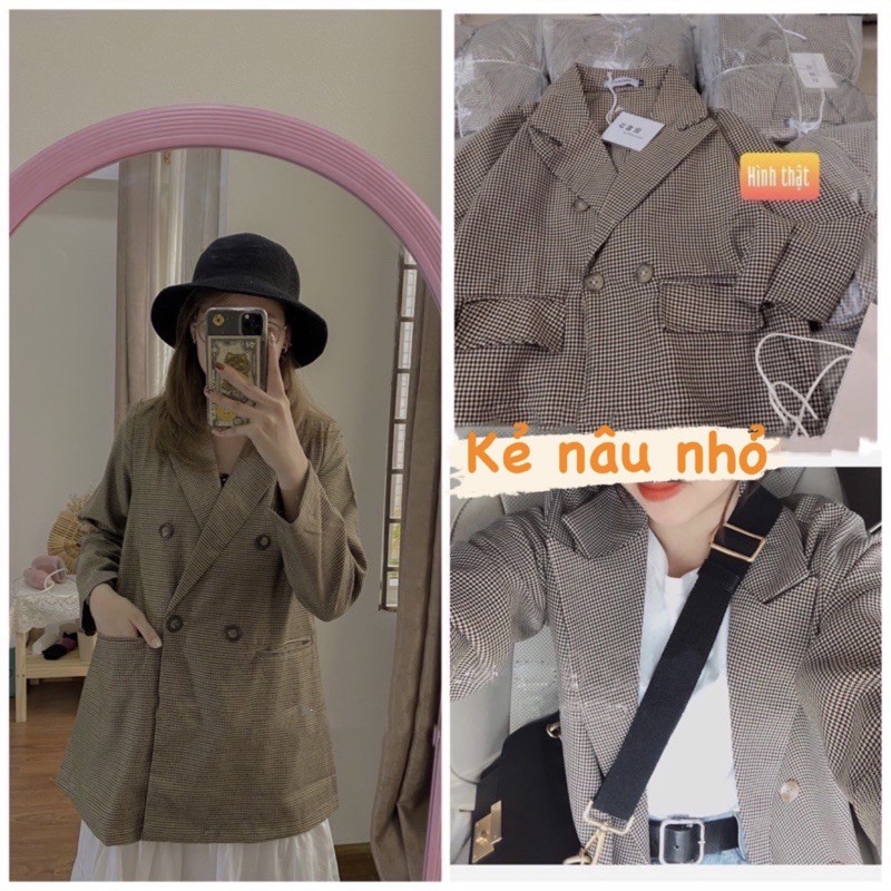 ÁO BLAZER KẺ 3 MÀU SIÊU HOT | BigBuy360 - bigbuy360.vn