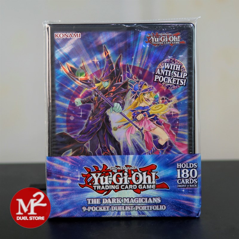 Album sưu tập KONAMI The Dark Magicians PORTFOLIO - Sức chứa 180 lá bài - Dành cho thẻ bài Yugioh