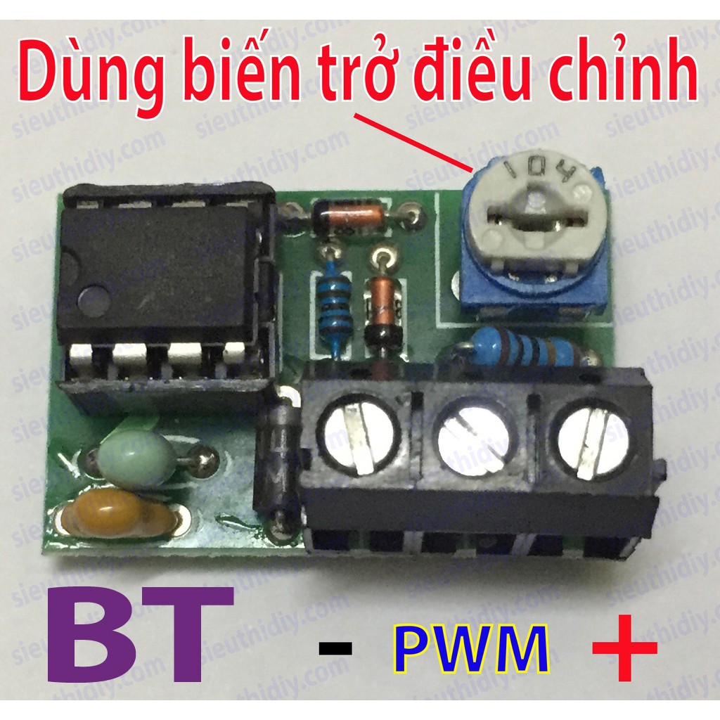 Module mạch điều tốc chuyên dùng cho quạt 12VDC máy tính, server