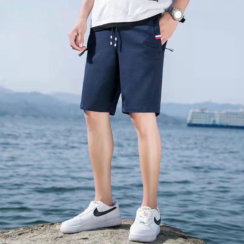 Quần Short Thể Thao Phối Dây Rút Size M-5XL Thời Trang Trẻ Trung Cho Nam