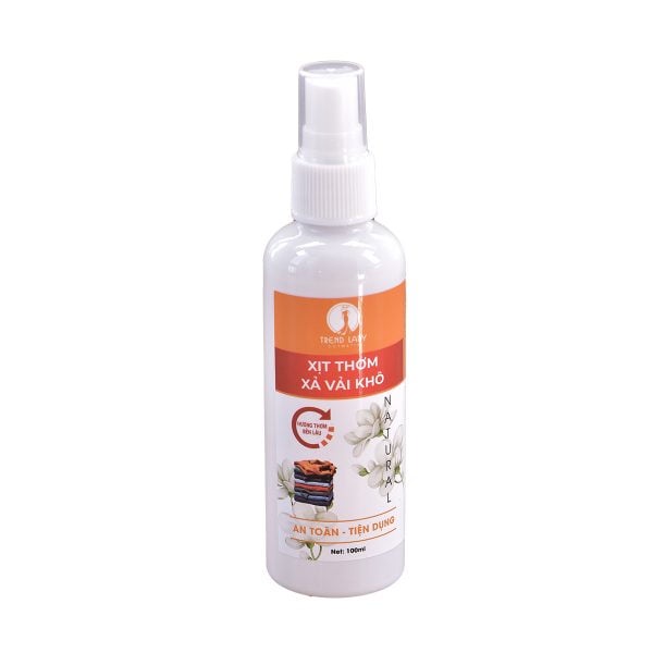 Xịt Thơm Quần Áo Nước Xả Vải Khô TREND LADY Làm Mềm Vải 100ml