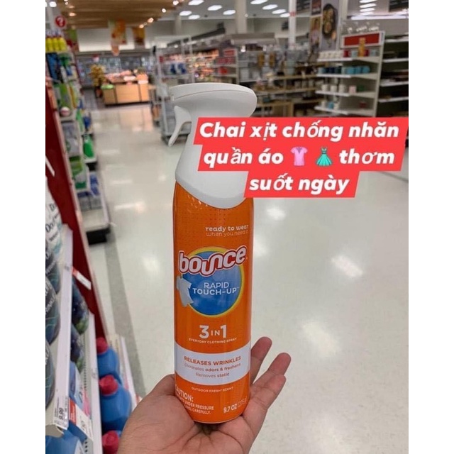 Xịt thẳng quần áo