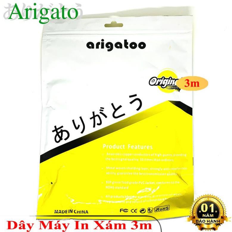 DÂY MÁY IN 3M XÁM ARIGATO ARIGATO Đảm Bảo Chất Lượng.DMIX1