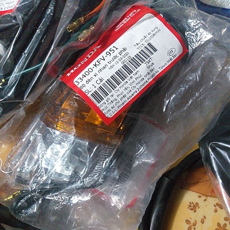 Cụm Xi Nhan Trước Xe Dream Việt [ CHÍNH HÃNG ] - Bộ Đôi Xi Nhan Trước Dream Dùng Cho Các Đời Dream Việt Và Thái