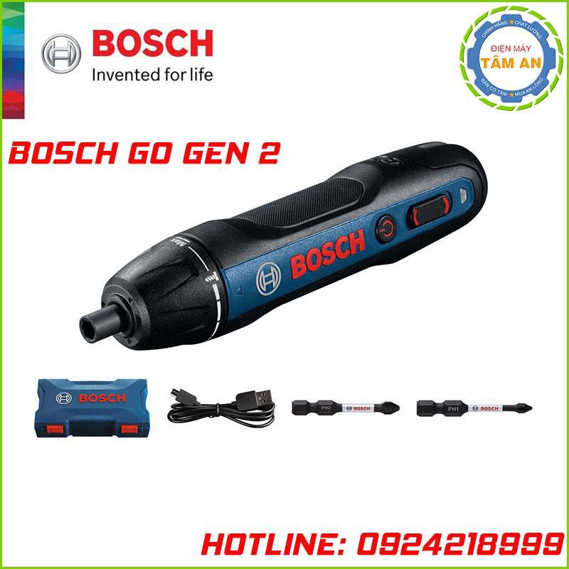 Máy bắt vít dùng PIN BOSCH GO GEN 2 thế hệ mới