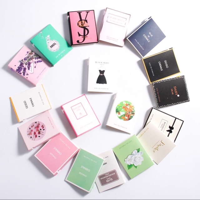 Mẫu Thử Nước Hoa Mini Dung Tích 2ml Mùi Thơm Nhẹ Nhàng Ngọt Ngào Quyến Rũ Cho Bạn Nữ Nổi Bật Dịp Quan Trọng Mơ House
