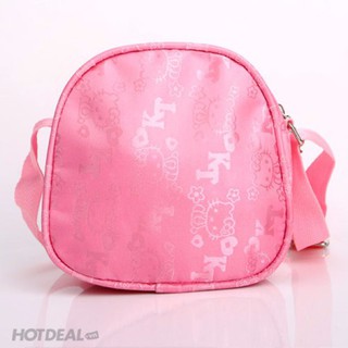 Túi đeo chéo 03 ngăn Hello Kitty cho bé