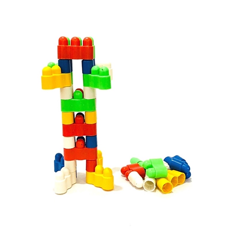 Gói 1kg Lê-gô Ghép Hình Nút Siêu Rẻ- Đồ Chơi Thông Minh Cho Bé