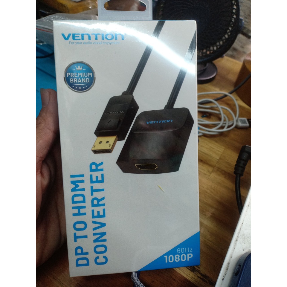 Đầu chuyển Mini DP / DP ra HDMI Female Vention HBCBB/ HBGBB