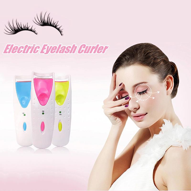 Dụng Cụ Uốn Cong Lông Mi Bằng Nhiệt Chạy Điện Tiện Dụng Cho Nữ