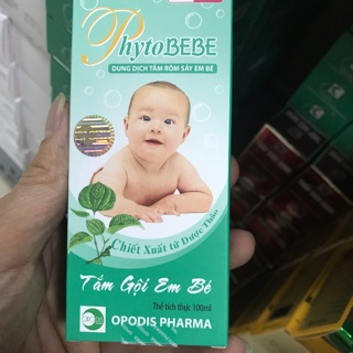 Phytobebe tắm rôm xảy cho bé