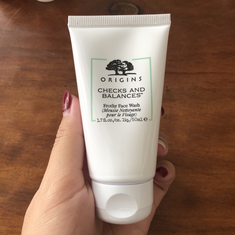 Sữa rửa mặt Origins Checks and Balances Frothy Face Wash
