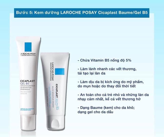 Kem Dưỡng Và Tái Tạo Da La Roche Posay Cicaplast B5 40ml