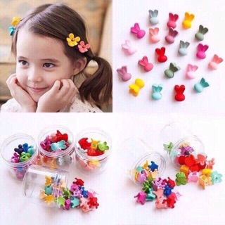 Hộp 20 kẹp mái cho bé gái
