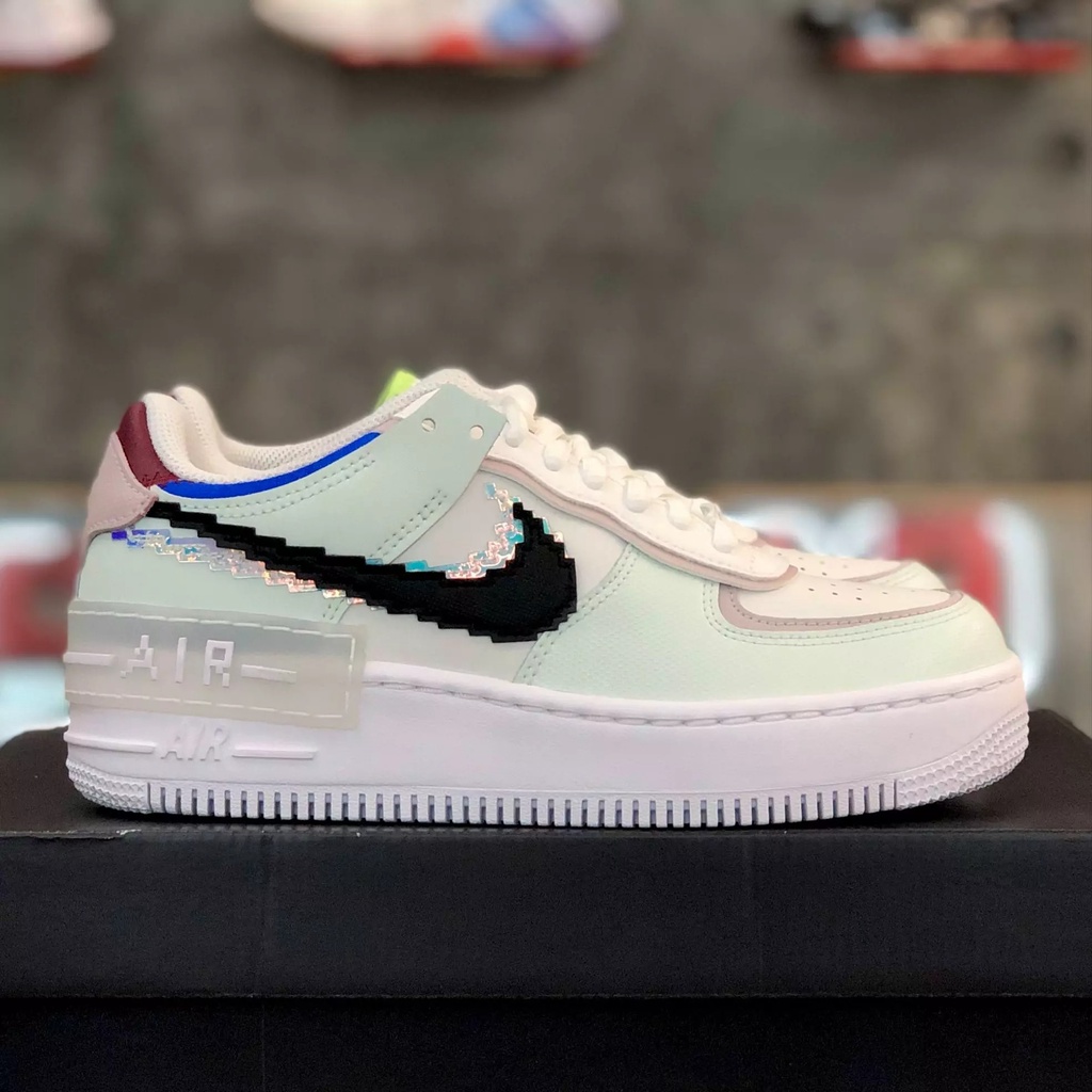 Giày chính hãng Nike Air Force 1 Shadow Low 'Pixel Barely Green' - CV8480 300