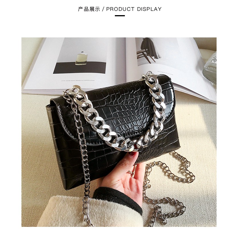 Túi nữ đeo chéo thời trang họa tiết PN466