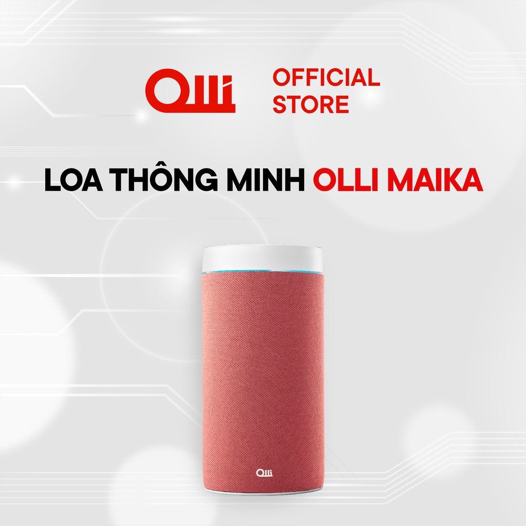 Loa thông minh OLLI MAIKA màu Hồng Cổ Điển MK100B