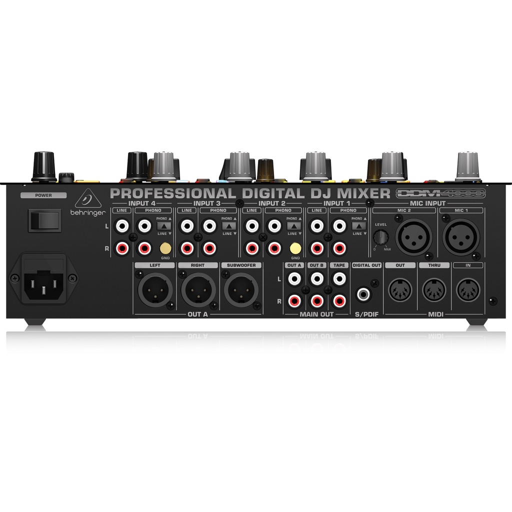 Mixer DJ Kỹ thuật số 5 kênh DDM 4000 Behringer - Hàng Chính Hãng