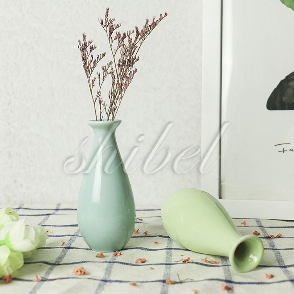 Bình Hoa Gốm Sứ Mini Trang Trí Văn Phòng