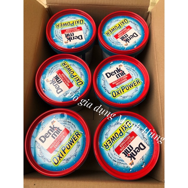 Bột tẩy vết bẩn dành cho quần áo màu Denkmit Oxi Power Multi Flecken Entferner 750g