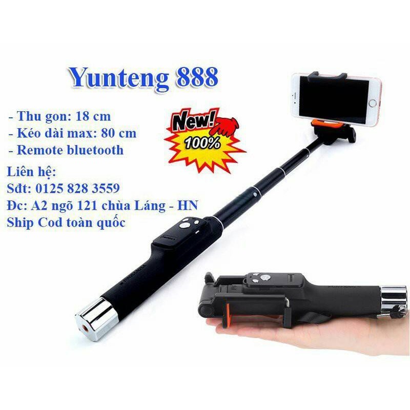 Siêu phẩm gậy selfie Yunteng 888 | BigBuy360 - bigbuy360.vn