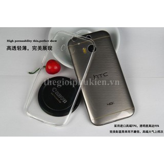 [Freeship toàn quốc từ 50k] Ốp dẻo trong suốt HTC M8