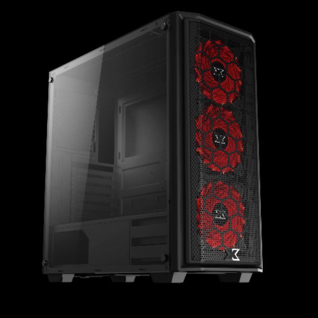 Vỏ Case Xigmatek MerCury (MidTower/Màu Đen/Mặt Lưới) EN43866 Chính hãng Mai Hoàng - hỗ trợ Main E-ATX, ATX, M-ATX, I-ATX