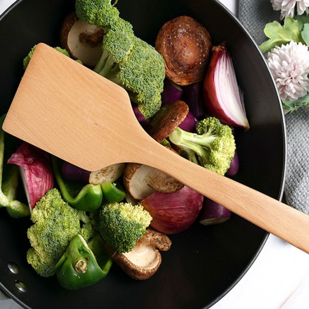 Epoch Xẻng Nấu Ăn Bằng Gỗ Tự Nhiên Không Dính An Toàn Cho Sức Khỏe