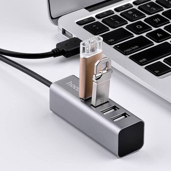 Bộ Chia 4 Cổng USB Hoco HB1 Ports Hub USB X4