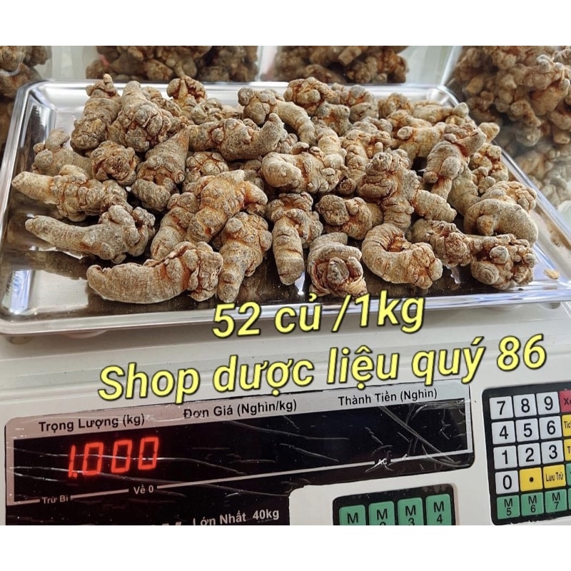 ⚡️SALE⚡️1kg củ tam thất bắc khô SIZE 32,52,66 củ /1kg