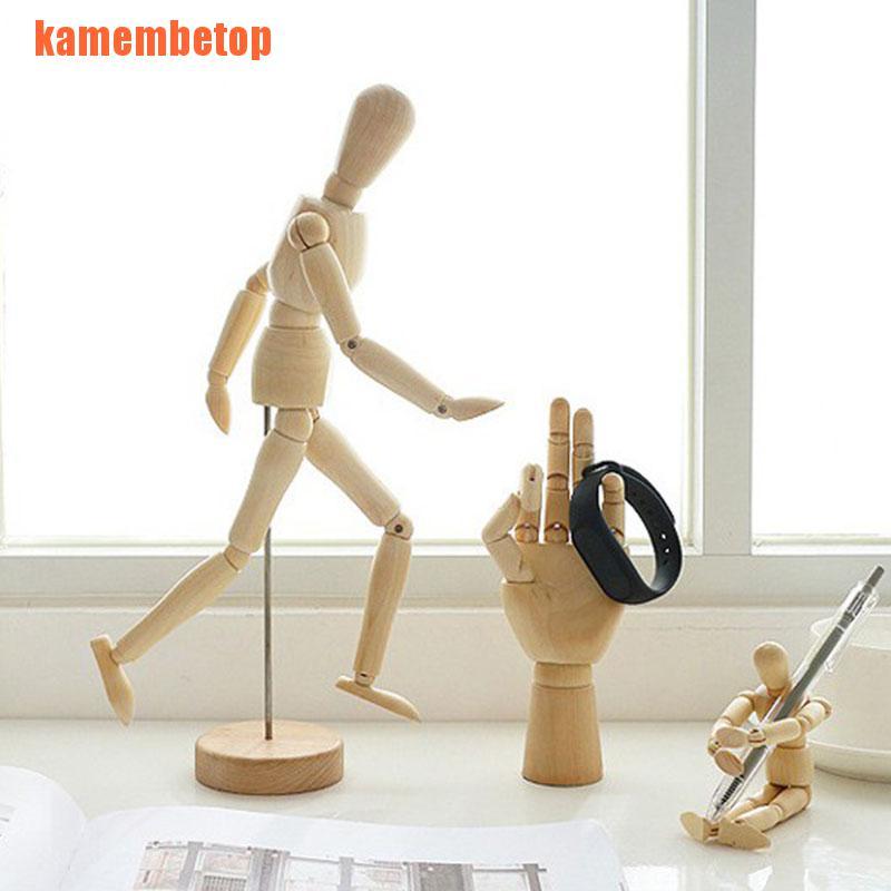 Mô Hình Người Bằng Gỗ Có Thể Di Chuyển