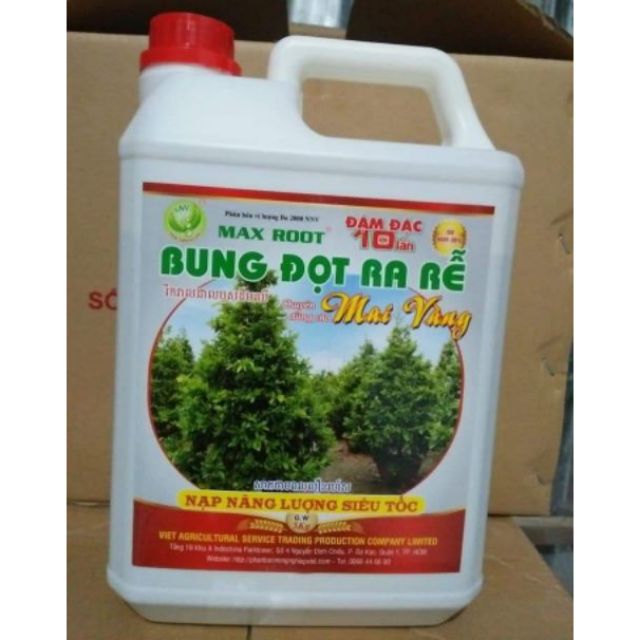 5lít Phân bón bung đọt ra rễ MAX ROOT