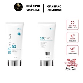Kem chống nắng huyền phi morena sun solution spf 50++