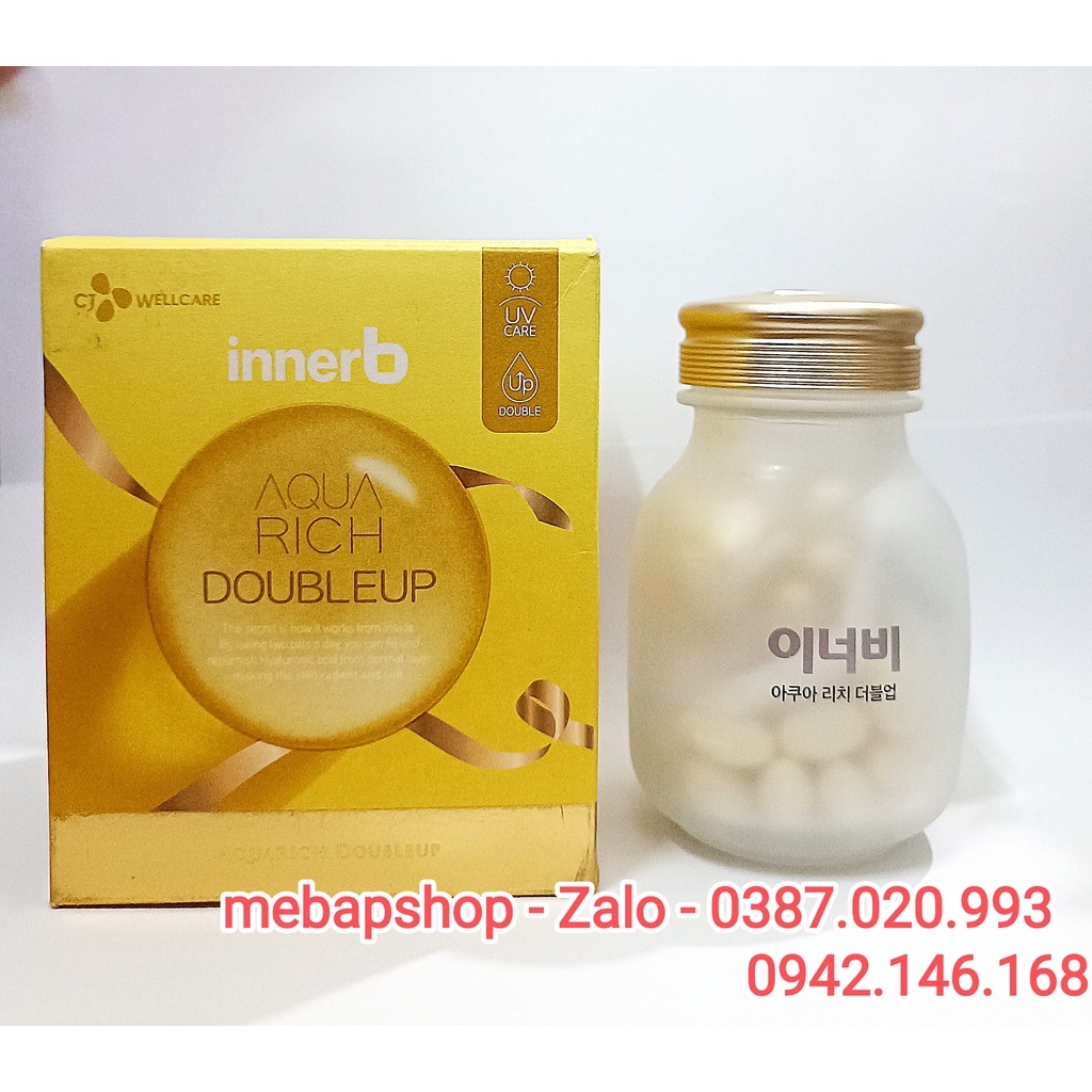 Viên Uống Cấp Nước Collagen Innerb Aqua Rich 70 viên