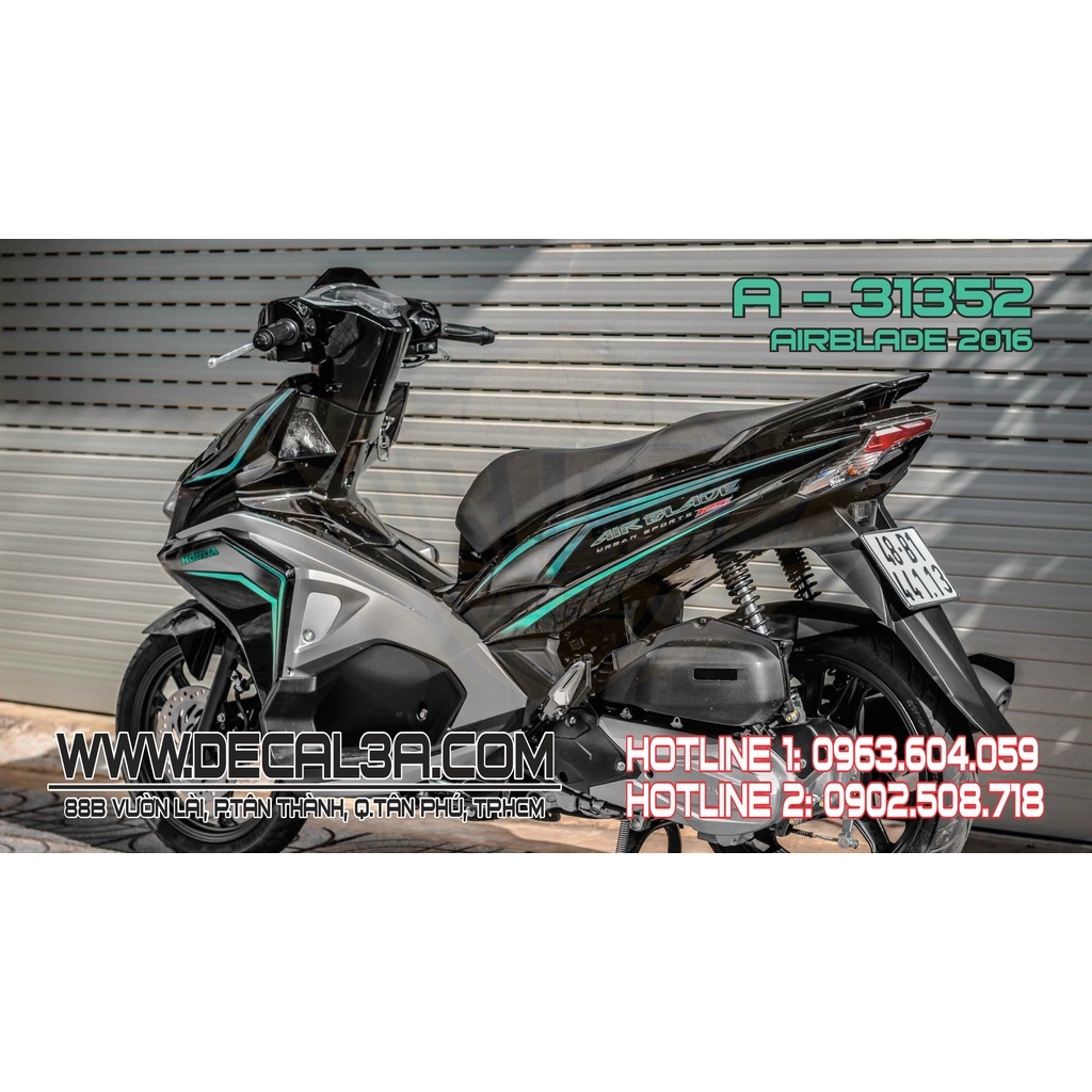 Tem rời Airblade  2016 125i chỉ