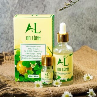 Mỡ trăn triệt lông an lành 50ml - mỡ trăn dược liệu