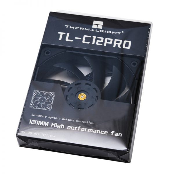 Quạt tản nhiệt Fan case 12cm Thermalright TL-C12 PRO | TL-C12 PRO-W - Hàng chính hãng, cao cấp, quay êm, gió mạnh