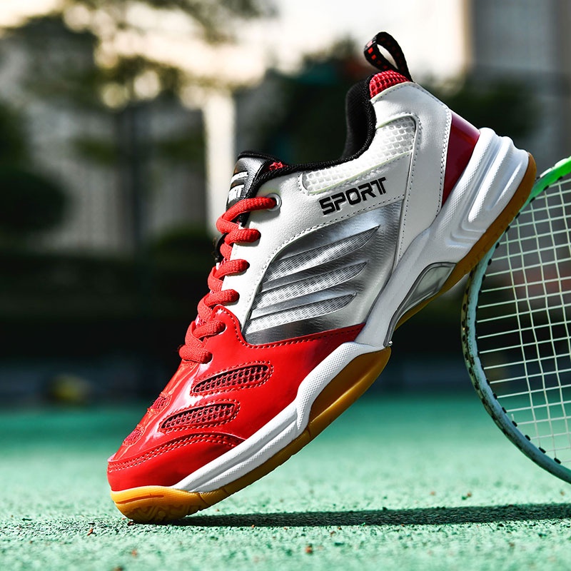 Giày Thể Thao Chơi Tennis Cầu Lông Chống Trượt Siêu Nhẹ Size 38-48