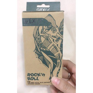 Bao cao su GEXlife RocknRoll bạc hà, bcs siêu mỏng gân gai hạt nổi kéo dài thời gian quan hệ