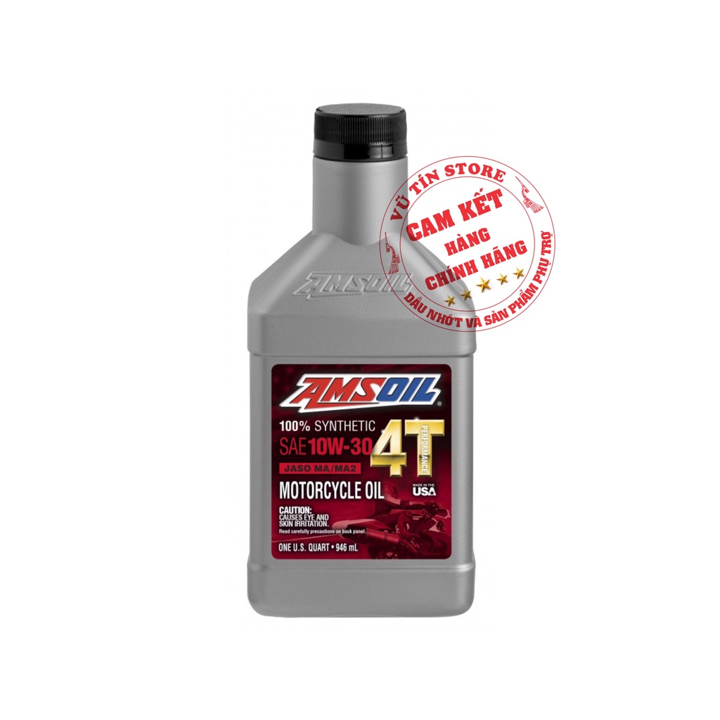 Dầu nhớt động cơ AMSOIL PERFORMANCE 4T 10W-30